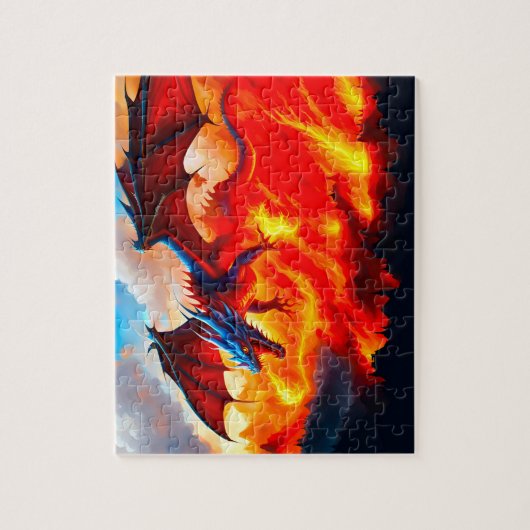 Puzzle Dragon fire (Vertical)