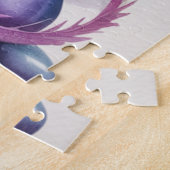 Puzzle Dragon gothique mystique pourpre (Côté)
