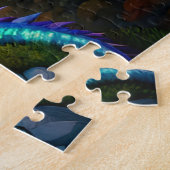 Puzzle Dragon Iridescente Garde Sa Terre (Côté)