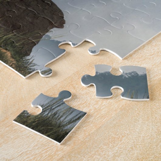 Puzzle Dragon noir (Côté)