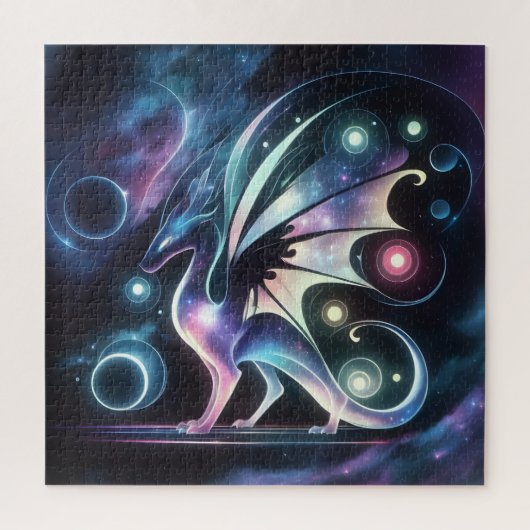 Puzzle Dragon papillon spatial (Vertical)