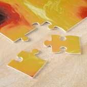 Puzzle Dragon qui souffle du feu et Pégase (Côté)