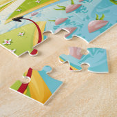 Puzzle Dragon rouge Dreamscape 8x10 (Côté)