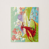 Puzzle Dragon rouge Dreamscape 8x10 (Vertical)