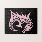 Puzzle Dragon Styled Letter E, Dragon Alphabet, Monogram (Horizontal)