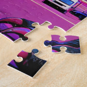 Puzzle Dragon Vert vs Dinosaure (Côté)