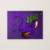 Puzzle Dragon violet 8x10 (Horizontal)