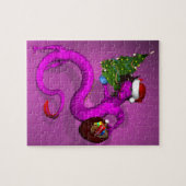 Puzzle Dragon violet 8x10 (Horizontal)