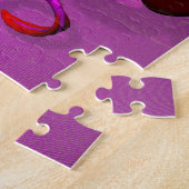 Puzzle Dragon violet 8x10 (Côté)