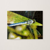 Puzzle Dragonfly bleu clair (Horizontal)