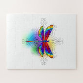 Puzzle Dragonfly en arc-en-ciel (Horizontal)