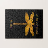 Puzzle Dragonfly Lover | Not All Who Wander Are Lost (Horizontal)