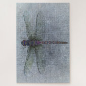 Puzzle Dragonfly on Blue Arrière - plan (Vertical)