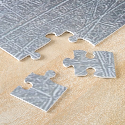 Puzzle Dragonfly sur l'Arrière - plan bleu (Côté)