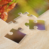 Puzzle Dragonfly turquoise sur le carex (Côté)