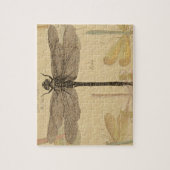 Puzzle Dragonfly Vintage Antique Classic Nature (Vertical)