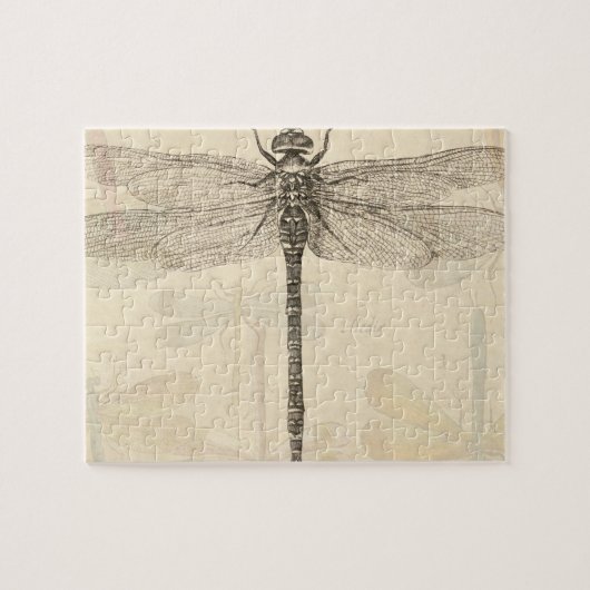 Puzzle Dragonfly Vintage Antique Classic Nature (Horizontal)