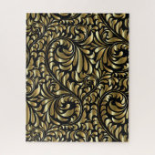 Puzzle - Drame en noir et or (Vertical)