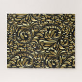 Puzzle - Drame en noir et or (Horizontal)