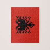 Puzzle Drapeau albanais (Vertical)