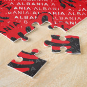 Puzzle Drapeau albanais motif 2 (Côté)