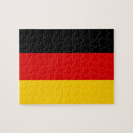 Puzzle Drapeau allemand & Patriotes - Ventilateurs Deutsc (Horizontal)