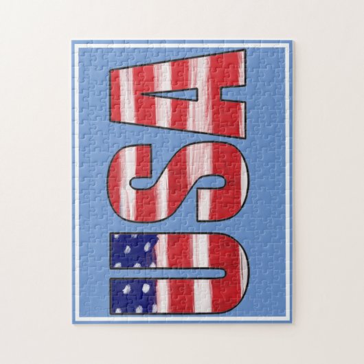 Puzzle Drapeau américain (Vertical)