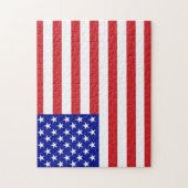 Puzzle Drapeau américain 50 étoiles (Vertical)