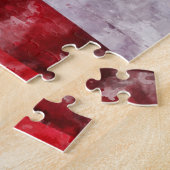 Puzzle Drapeau américain Abstrait, Aquarelle Style. (Côté)