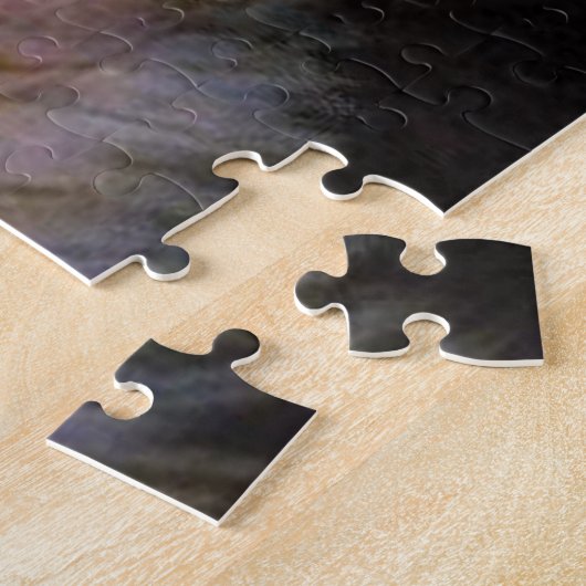 Puzzle Drapeau américain avec aigle chauve (Côté)