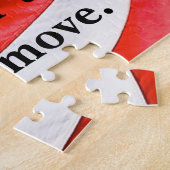 Puzzle Drapeau américain d'aigle à tête blanche et drapea (Côté)