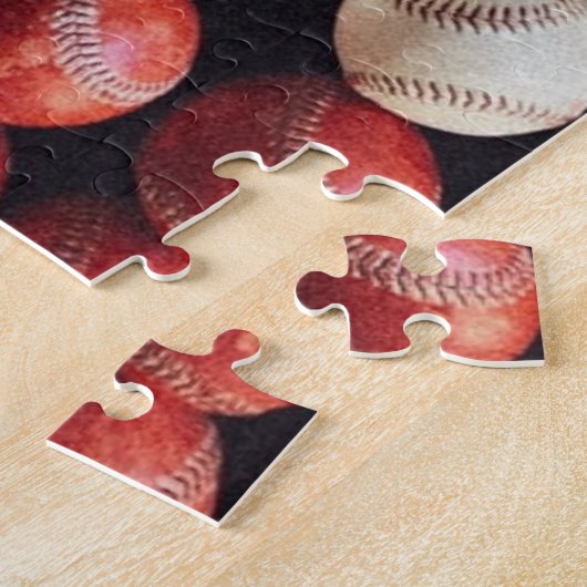 Puzzle Drapeau américain de baseball (Côté)