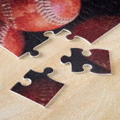 Puzzle Drapeau américain de baseball (Côté)