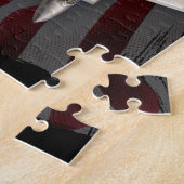 Puzzle Drapeau américain de F-22 Raptor (Côté)