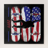 Puzzle Drapeau américain des États-Unis (Horizontal)