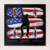 Puzzle Drapeau américain des États-Unis (Vertical)