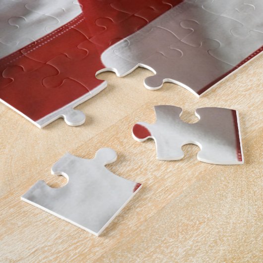 Puzzle Drapeau américain - Étoiles et rayures (Côté)