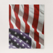 Puzzle Drapeau américain - Étoiles et rayures (Vertical)