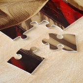 Puzzle drapeau américain Labrador (Côté)