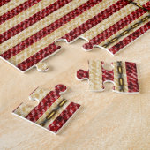 Puzzle Drapeau Américain, Motif sans chichi. (Côté)