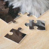 Puzzle Drapeau américain vintage avec aigle américain (Côté)