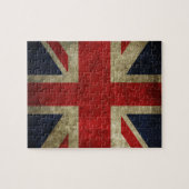Puzzle Drapeau antique royal britannique d'Union Jack (Horizontal)