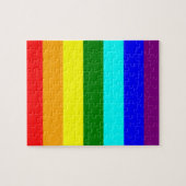 Puzzle Drapeau arc-en-ciel (Horizontal)