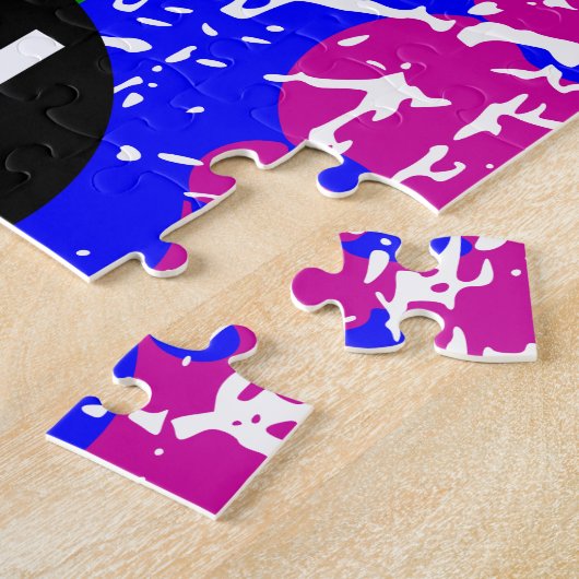 Puzzle Drapeau Arc-En-Ciel Gay Né Ainsi (Côté)