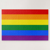 Puzzle Drapeau arc-en-ciel (LGBT) (Horizontal)