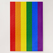 Puzzle Drapeau arc-en-ciel (LGBT) (Vertical)