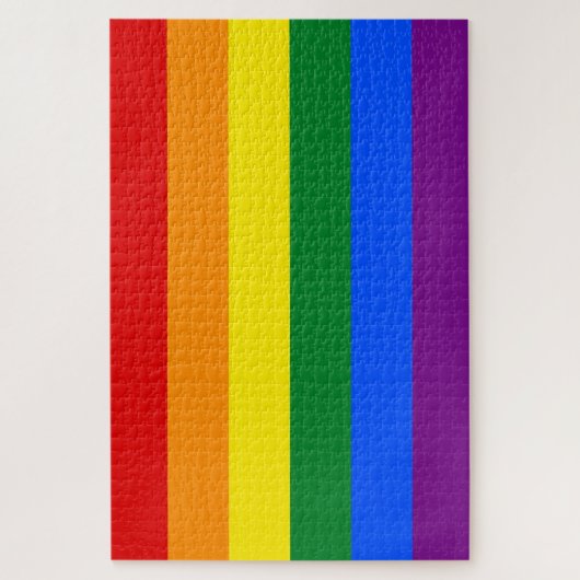 Puzzle Drapeau arc-en-ciel (LGBT) (Vertical)