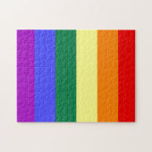 Puzzle Drapeau arc-en-ciel LGBT Pride (Horizontal)