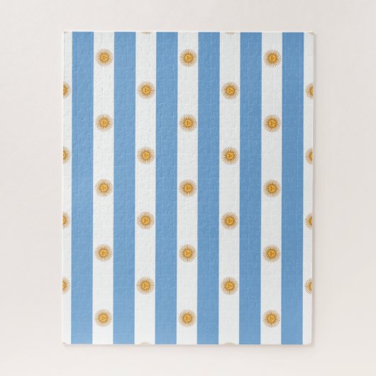 Puzzle drapeau argentin (Vertical)