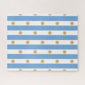 Puzzle drapeau argentin (Horizontal)